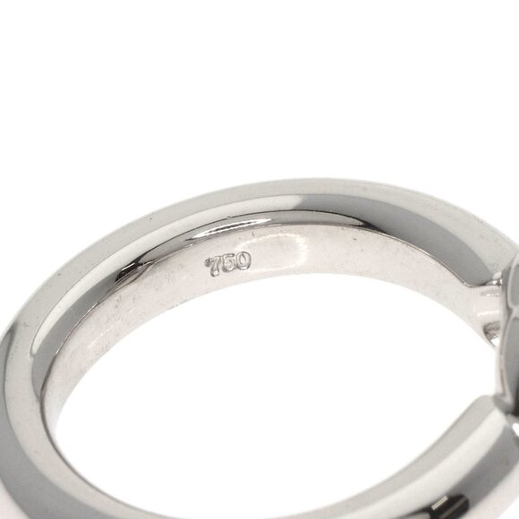 CHOPARD 18k White Gold Diamond Ring - Picture 6 of 11